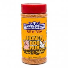 Grilovacie korenie Sucklebusters Honey BBQ Rub, 390g