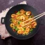 Liatinová panvica WOK, 30cm
