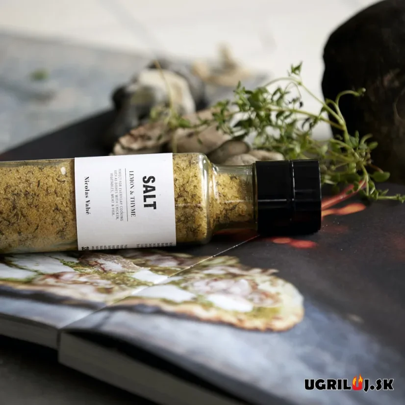 Morská soľ Nicolas Vahé, Lemon & Thyme (mlynček), 320g