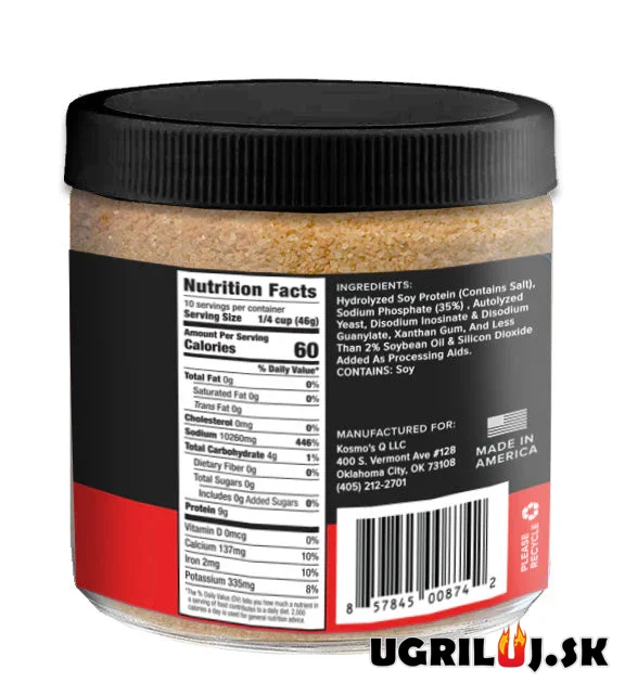 Kořenící směs na injektáž Kosmos Q - Beef Injection, 465g