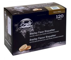 Brikety pre udiarne Bradley - Orech, 120ks