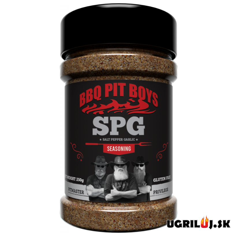 Grilovacie korenie BBQ Pit Boys - SPG, 250g