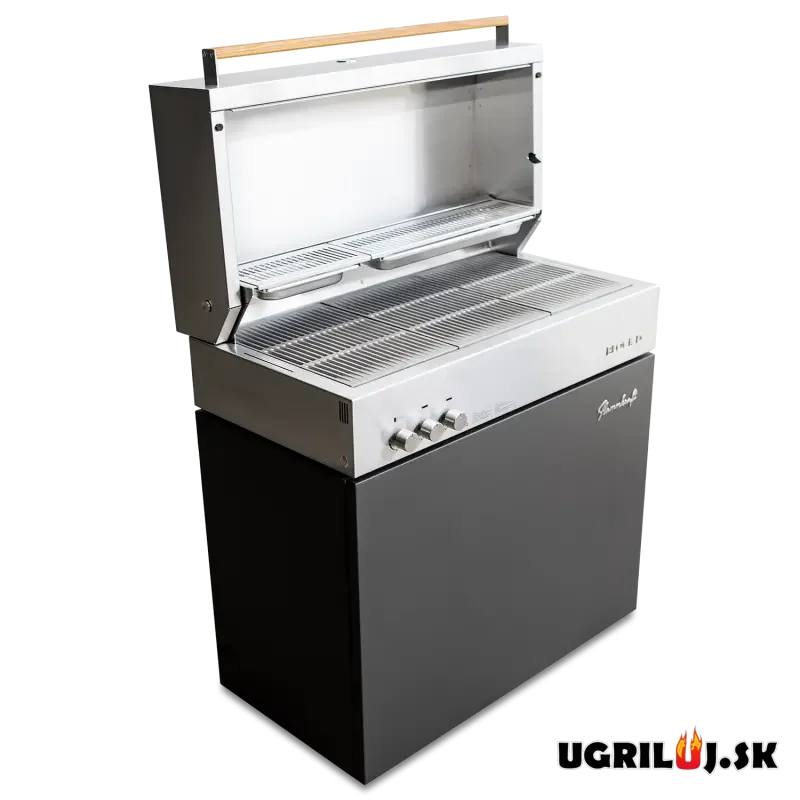 Plynový IR gril Flammkraft - BLOCK D (GEN.5), Deep Umbra