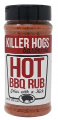 Grilovacie korenie Killer Hogs - The HOT BBQ Rub, 460g