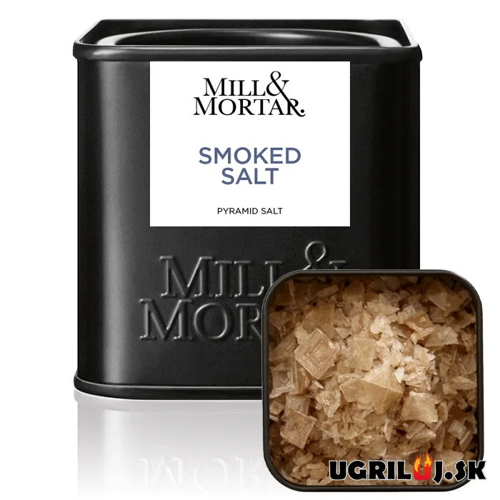 Soľ údená, Buk, Mill & Mortar, (vločky), 50g