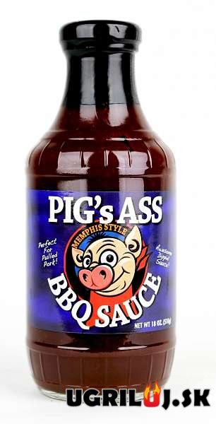Omáčka Pig´s Ass - BBQ Sauce, 510g