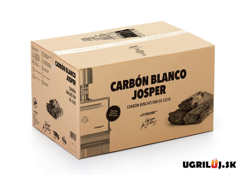 Prémiové drevené uhlie Josper - Lychee binchotan, 10kg