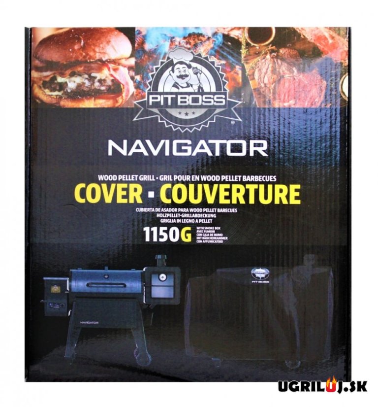 Kryt na peletový gril Pit Boss - Navigator 1150 s udiarňou