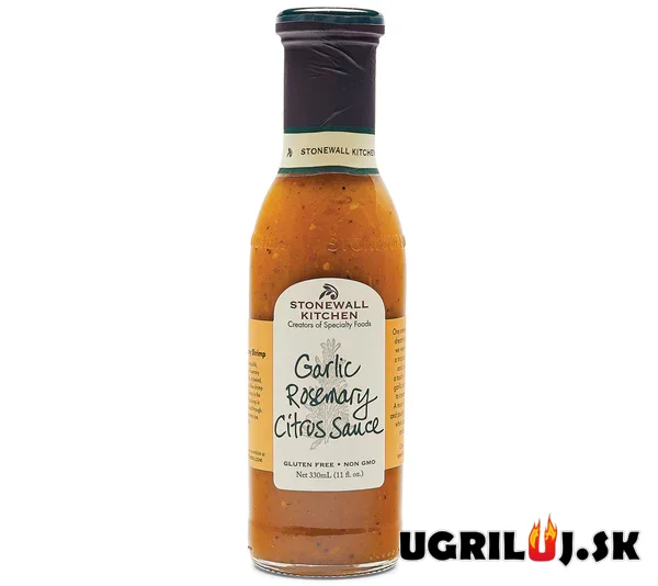BBQ omáčka na grilovanie - Stonewall Kitchen - Garlic Rosemary Citrus Sauce, 330ml