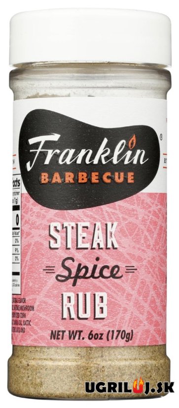 Grilovacie korenie Franklin, Steak Spice Rub, 170g