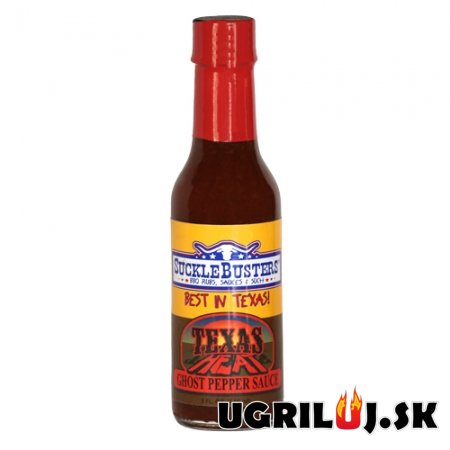 Omáčka na grilovanie - Sucklebusters  - Texas Heat Ghost Pepper Sauce, 148ml