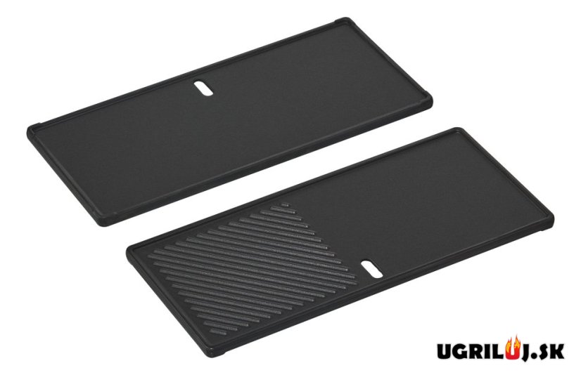 Liatinová grilovacia platňa obojstranná Enders, Reversible Cast Iron Grill Plate - SWITCH GRID, UNIQ 3