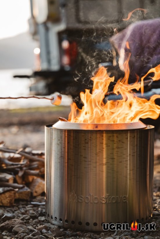 Ohnisko SOLO STOVE - RANGER 2.0 - Nerez, Strieborná
