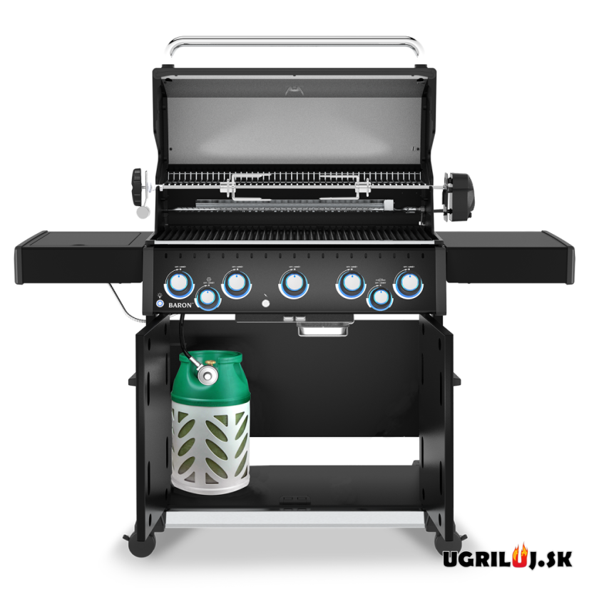 Plynový gril Broil King - Baron 590 Shadow (+Rotiséria)