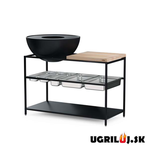 Sada nerezových misiek pre Fire Kitchen, (5ks)