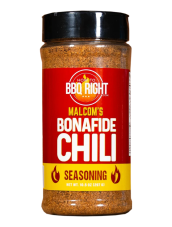 Grilovací koření How to BBQ Right, Malcom's Bonafide Chili Seasoning, 297g