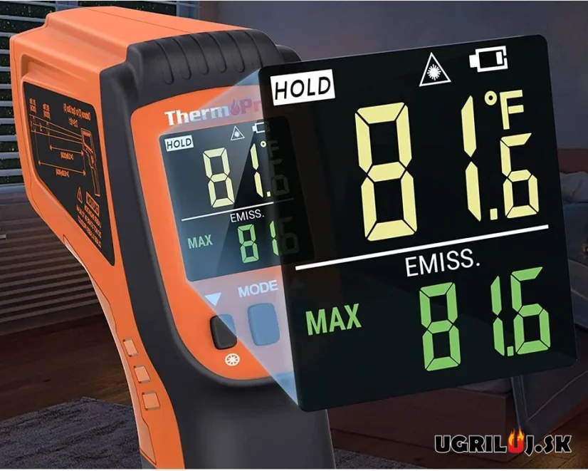 Bezkontaktný teplomer ThermoPro - TP-450