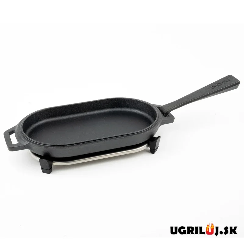 Liatinová panvica Ooni Sizzler, 31x16cm
