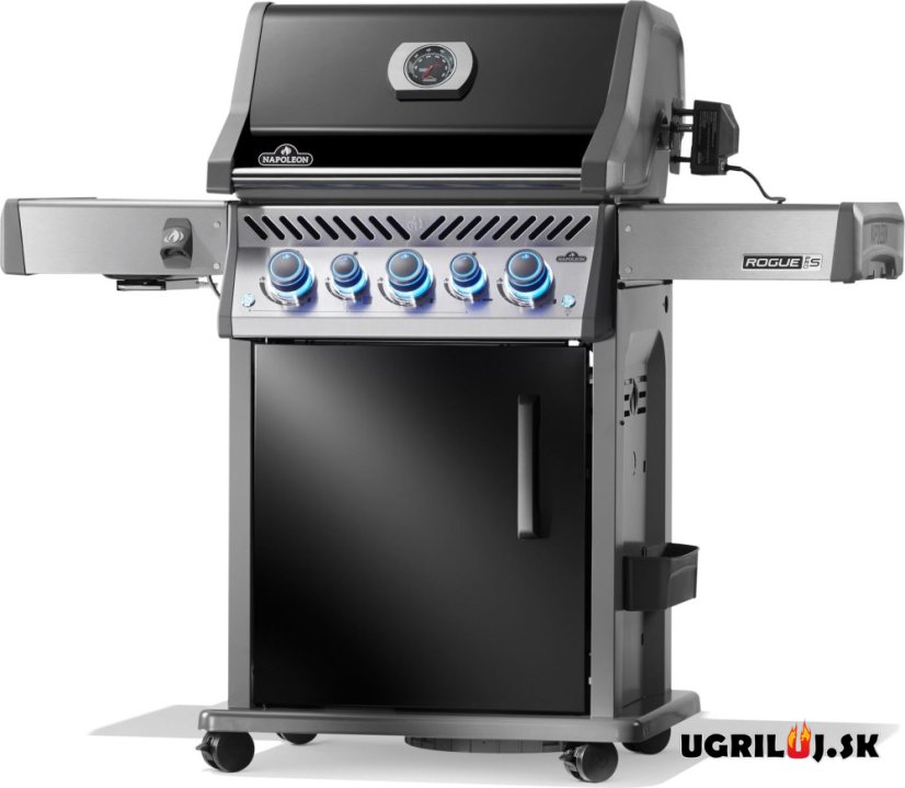 Plynový gril Napoleon - Rogue 425 PRO-S, Čierna (+Rotiseria)
