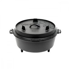 Liatinový hrniec Valhal Outdoor - VH6.1L+, 6.1L (s nožičkami)
