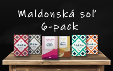 Maldonská soľ, 6-pack, 950g