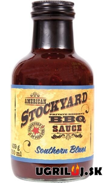 BBQ omáčka na grilovanie - American Stockyard - Southern Blues BBQ Sauce, 350ml