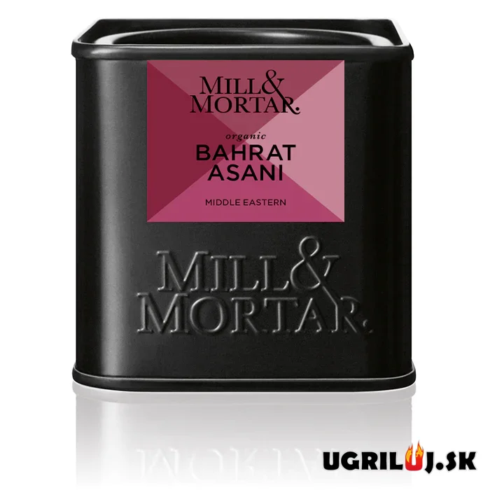 Grilovacie bio korenie Mill & Mortar, Baharat Asani, 45g