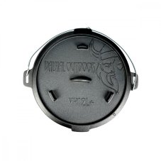 Liatinový hrniec Valhal Outdoor - VH12L+, 12.0L (s nožičkami)