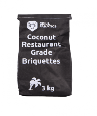 Brikety Grill Fanatics - Coconut brikety, 3kg