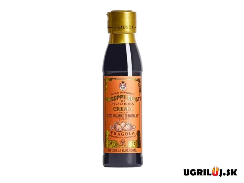 Balzamiková glazúra Giusti - Strawberry, 150ml
