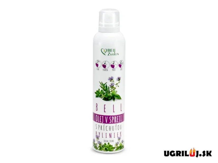 Ochutený olej v spreji, bylinky, 250ml Ochutený olej v spreji, bylinky, 250ml