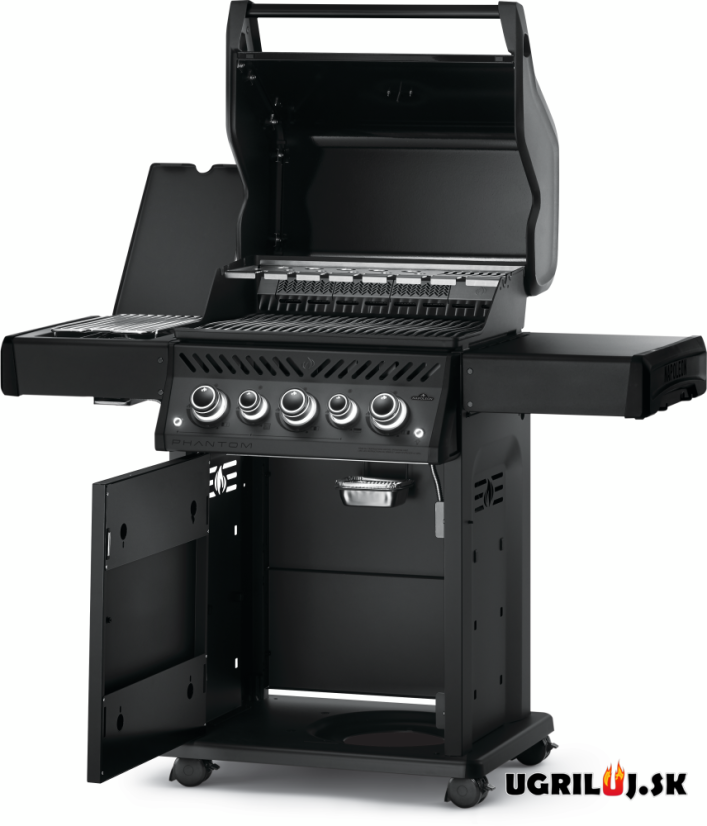 Plynový gril Napoleon - Rogue SE 425 PHANTOM RSIB, Matte Black (+Rotisserie)