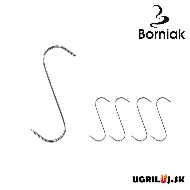 Hák Borniak - Typ S, sada 5ks