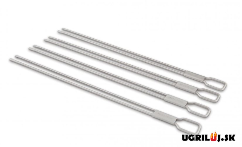 Dvojité špízy Broil King - Dual Prong Skewers, tenké, 4 ks