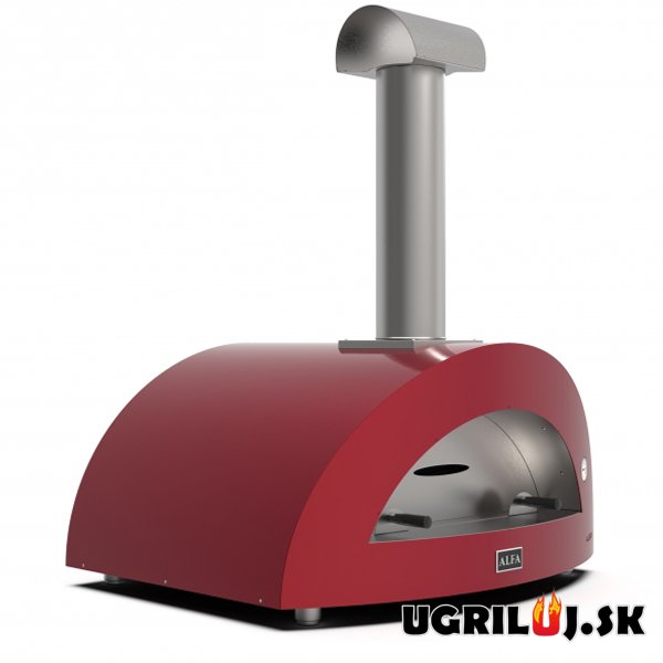 Pizza pec ALFA FORNI - Moderno 5, Červená