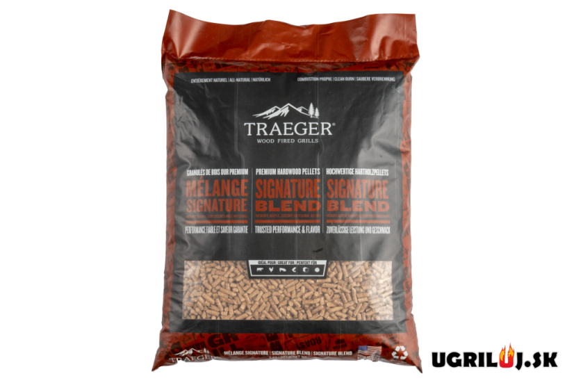 (so zľavou 20% pri kúpe grilu) - Pelety Traeger - Signature blend 9kg