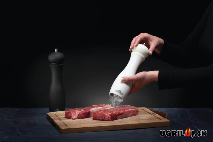 Mlynčeky na korenie a soľ Napoleon, Biela, Čierna