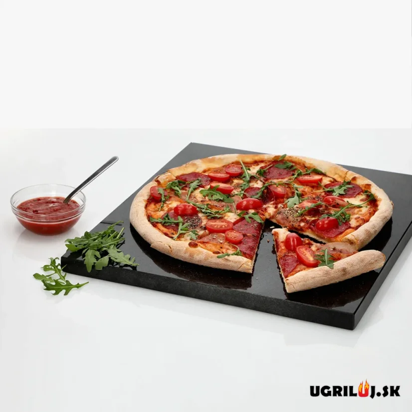 Pizza kámen Browin - žula, 37x35cm