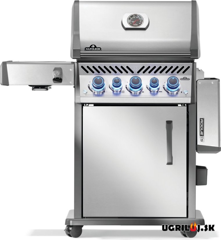 Plynový gril Napoleon - Rogue 425 PRO-S, nerez (+Rotisserie)