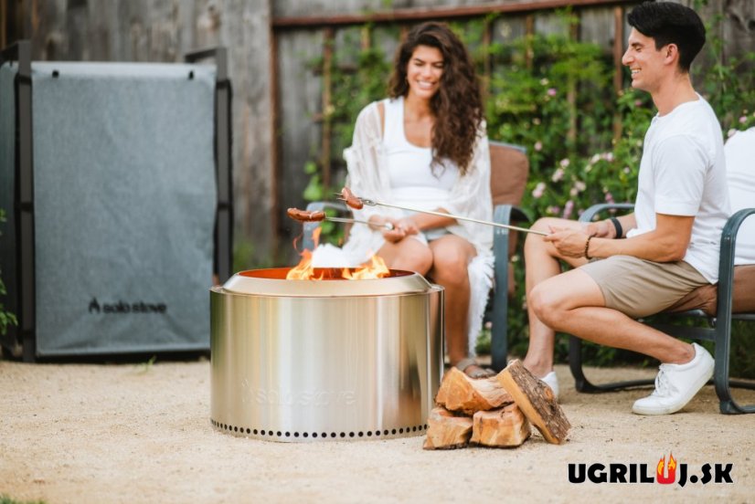 Ohnisko SOLO STOVE - YUKON 2.0 - Nerez, Čierna