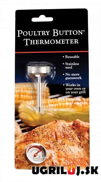 Vpichový teplomer Charcoal Companion - na hydinu