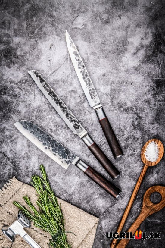 Japonský nôž na zeleninu FORGED - Sebra, 17.5 cm