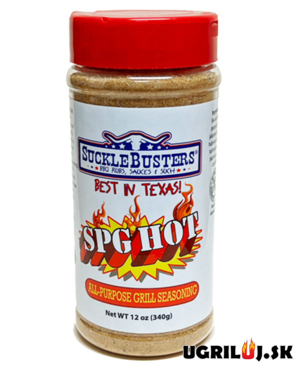 Grilovacie korenie Sucklebusters SPG HOT BBQ Rub, 340g