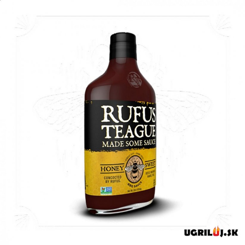 Omáčka - Rufus Teague - Honey Sweet BBQ Sauce, 454g