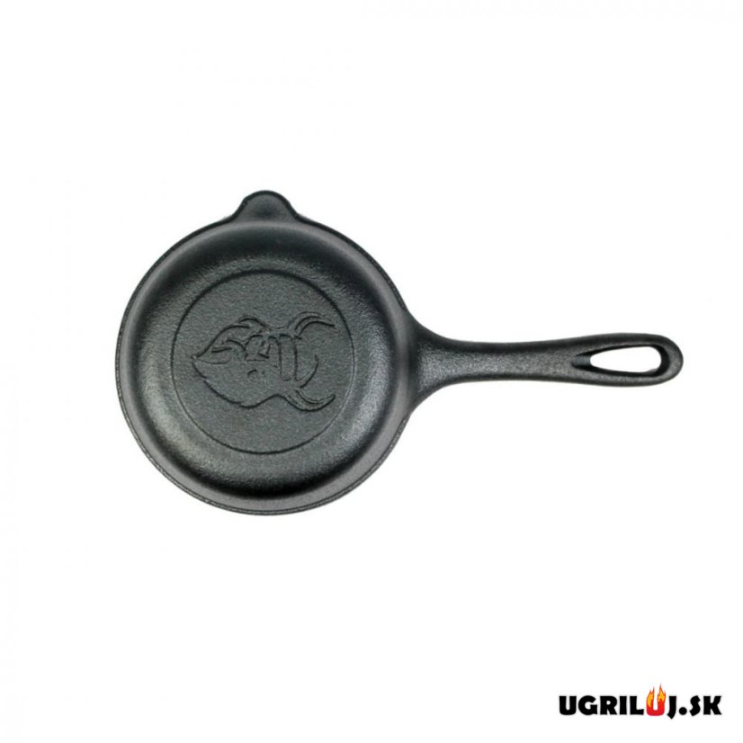 Litinový mini kastrol/kotlík - Valhal Outdoor, 1L