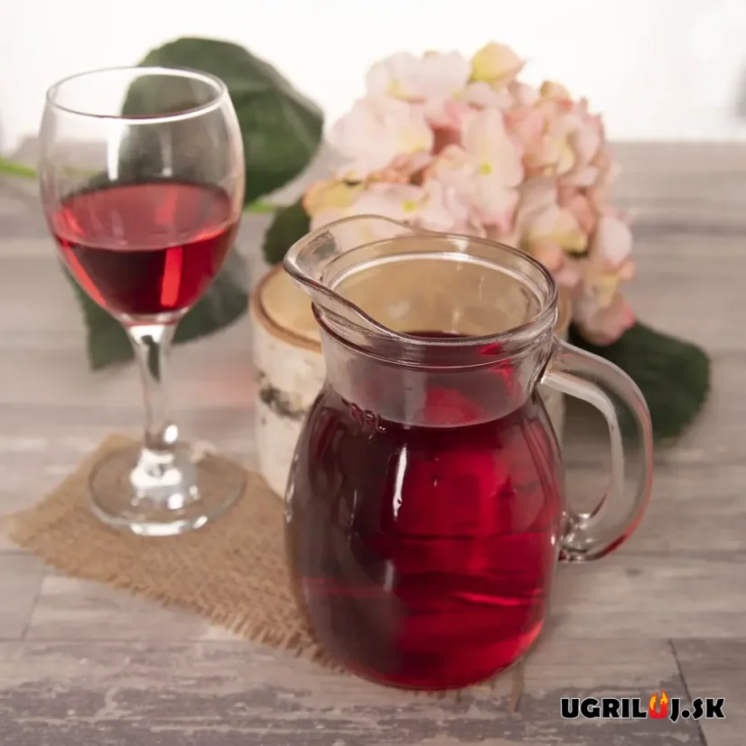 Sklenený džbán 0.5L