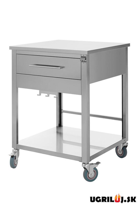 Nerezový stôl pod údiarne Borniak