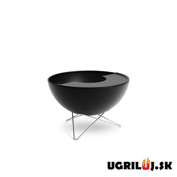 Grilovacia liatinová platňa pre ohnisko Bowl 57, (polkruh)