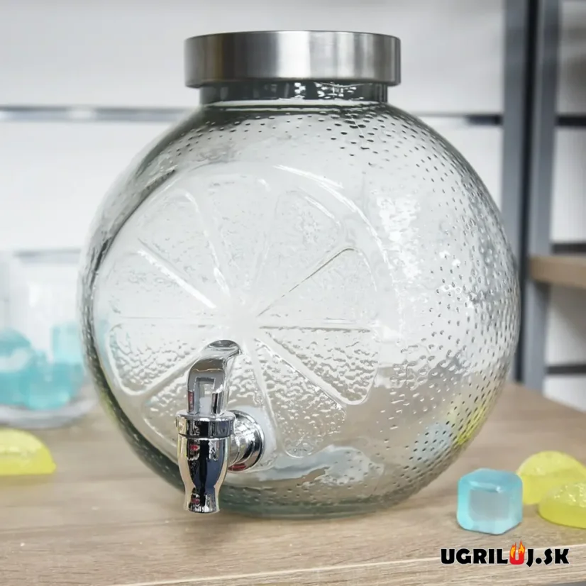Čapovacia fľaša/zásobník na studené nápoje citrus, 5.4L