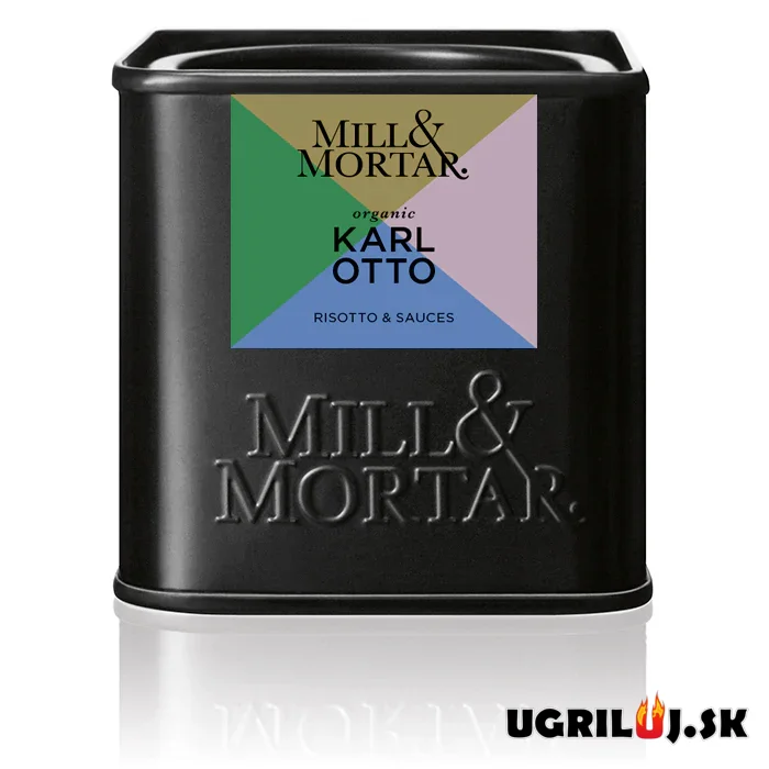 Grilovacie bio korenie Mill & Mortar, Karl Otto, 40g
